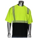 Yellow/Black/Silver Blank Front View
