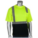 Yellow/Black/Silver Blank Front View