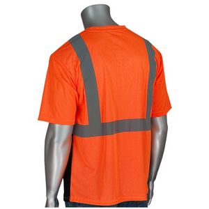 Orange/Black/Silver Blank Back View