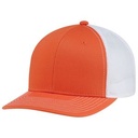 Burnt Orange/White