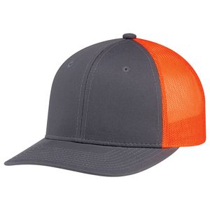 Charcoal/Fluorescent Orange
