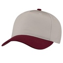 Burgundy/Putty