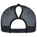 Navy Blue Blank Back View