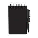ST3285 BLK FRONT DEBOSS 4CP