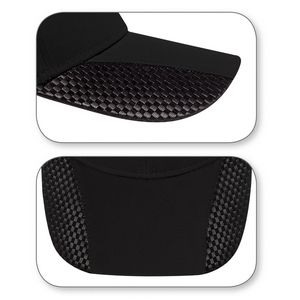 Black Blank Front/Side View Peak