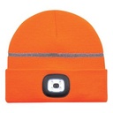 Fluorescent Orange/Reflective Gray
