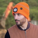 Fluorescent Orange/Reflective Gray