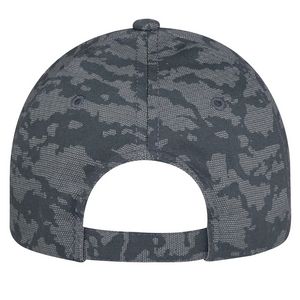 Charcoal Gray Blank Back View