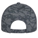 Charcoal Gray Blank Back View