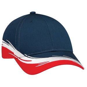 Red/Navy Blue/White