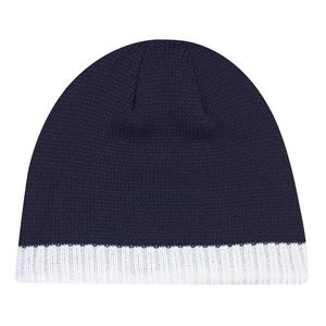 Navy Blue/White