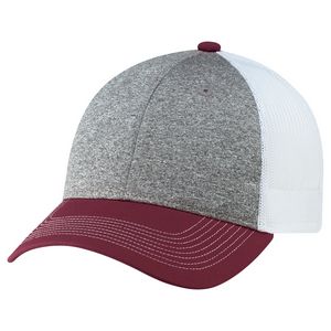 Burgundy Red/Charcoal Gray/White