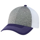 Purple/Charcoal Gray/White
