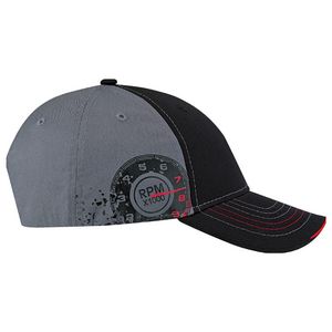 Black/Charcoal Gray Blank  Right Side