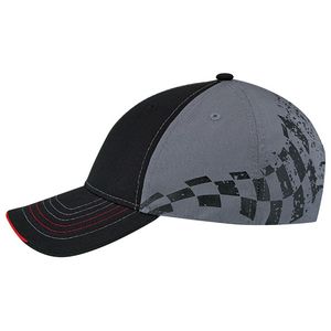 Black/Charcoal Gray Blank Left Side