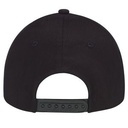 Black Blank Back View