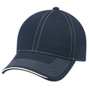 Navy Blue/White