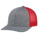 Charcoal Gray/Red