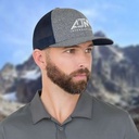 Charcoal Gray/Navy Blue