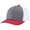 Red/Charcoal Gray/White