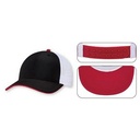 Black/Red/White Detail