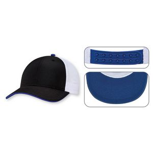 Black/Royal Blue/White Detail