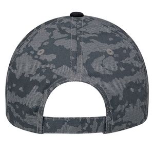 Black/Charcoal Gray Blank Back View