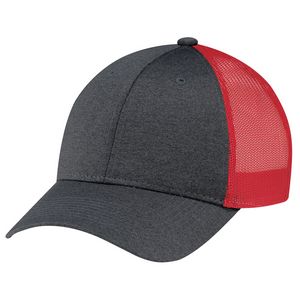 Black/Washed Red
