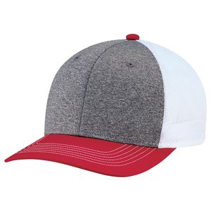 Red/Charcoal Gray/White
