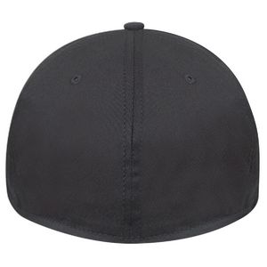 Black Blank Back View