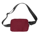 Burgundy-Black Strap