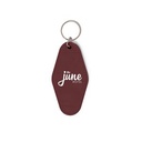 Burgundy branded