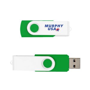 White & Green Branded