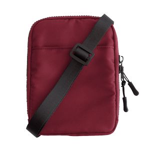 Burgundy Blank Black Strap