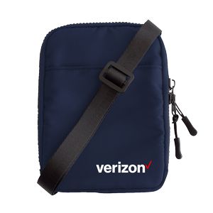 Navy Branded Black Strap