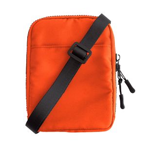 Orange Blank Black Strap