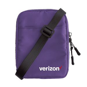 Purple Branded Black Strap