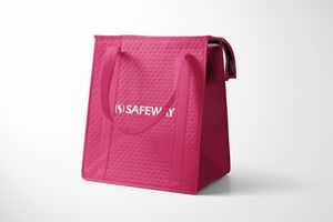 Pink branded