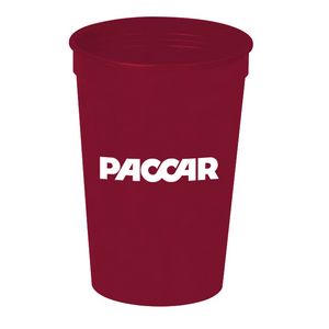 Cup Burgandy Branded