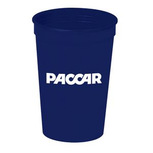 Cup Navy Blue Branded