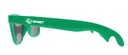 Kelly green branded
