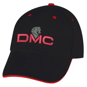 1032 BLKRED Embroidery