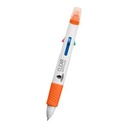 WHITE WITH ORANGE
