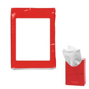 9010 RED White Blank