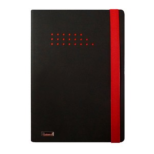 Black/Red Blank