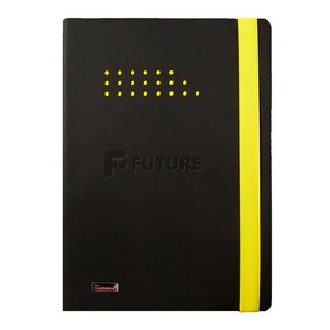 Black/Yellow Deboss