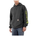Carbon Heather/Brite Lime