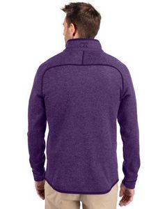 College Purple Heather PRO Back