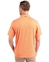 College Orange Heather PRO Back
