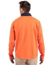 College Orange/Navy Blue PRO Back